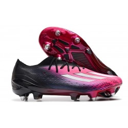 Scarpe da calcio adidas X Speedportal.1 SG Nero Rosa Bianco