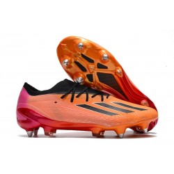 Scarpe da calcio adidas X Speedportal.1 SG Arancio Nero