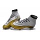 Scarpa da calcio per terreni duri Nike Mercurial Superfly - CR 501 Cleats Bianco Oro Nero