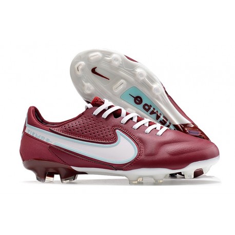 Nike Tiempo Legend 9 Elite FG Canguro Team Rosso Bianco Ibisco Mistico