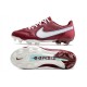 Nike Tiempo Legend 9 Elite FG Canguro Team Rosso Bianco Ibisco Mistico