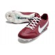 Nike Tiempo Legend 9 Elite FG Canguro Team Rosso Bianco Ibisco Mistico