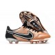 Nike Tiempo Legend 9 Elite FG Canguro Rame Metallico Bianco Off Noir