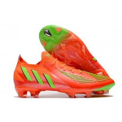 adidas Predator Edge.1 Low FG Rosso Solare Team Verde Solare Nero Core