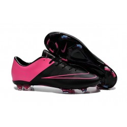 2015 Scarpa da calcio per terreni duri Nike Mercurial Vapor X - Uomo Nero Rosa Hyper