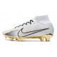 Nike Zoom Mercurial Superfly IX Elite FG Bianco Oro