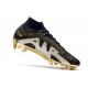 Nike Zoom Mercurial Superfly IX Elite FG Nero Oro Argento