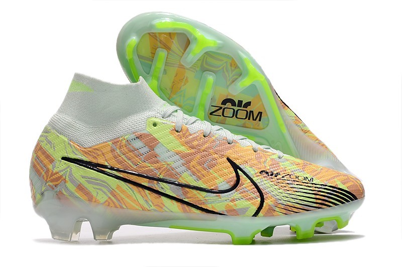 Nike mercurial sales blue and green