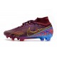 Nike Zoom Mercurial Superfly IX Elite FG KM Barbabietola Scuro Mtlc Vivid Oro