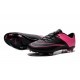 2015 Scarpa da calcio per terreni duri Nike Mercurial Vapor X - Uomo Nero Rosa Hyper