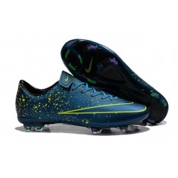 Nike Mercurial Vapor FG Scarpa da calcio per terreni duri - Uomo Blu Squadron Nero Volt