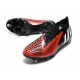 Scarpa adidas Predator Edge.1 FG Nero Bianco Rosso