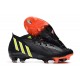 Scarpa adidas Predator Edge.1 FG Nero Giallo