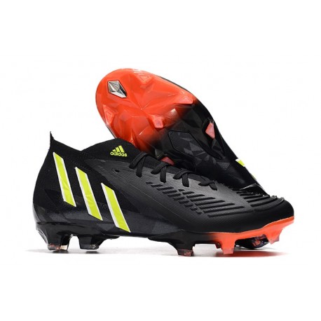 Scarpa adidas Predator Edge.1 FG Nero Giallo