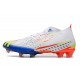 Scarpa adidas Predator Edge.1 FG Bianco Giallo Solare Blu Power