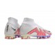 Nike Zoom Mercurial Superfly 9 Elite AG Bianco Off Noir Latte Di Cocco