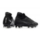 Nike Air Zoom Mercurial Superfly 9 Elite FG Nero