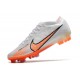 Nike Air Zoom Mercurial Vapor 15 Elite FG Bianco Arancione