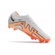 Nike Air Zoom Mercurial Vapor 15 Elite FG Bianco Arancione