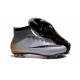 2016 Scarpa da calcio per terreni duri Nike Mercurial Superfly - Uomo CR7 500 Argenteo Nero Oro
