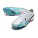 Nike Air Zoom Mercurial Vapor 15 Elite FG Bianco Blu Baltico Rosa Blast Indigo Haze