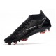 Nike Phantom GT2 Elite DF FG Nero Grigio Fumo Scuro Summit Bianco