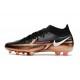 Scarpa Nike Phantom GT2 Elite DF FG Rame Metallico Bianco Nero