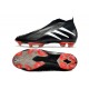 adidas Predator Edge+ FG Uomo Nero Bianco Rosso