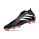 adidas Predator Edge+ FG Uomo Nero Bianco Rosso