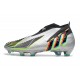 adidas Predator Edge+ FG Uomo Argento Nero Giallo