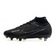 Nike Zoom Mercurial Superfly IXElite SG Nero Grigio Fumo Scuro Summit Bianco Volt