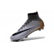 2016 Scarpa da calcio per terreni duri Nike Mercurial Superfly - Uomo CR7 500 Argenteo Nero Oro