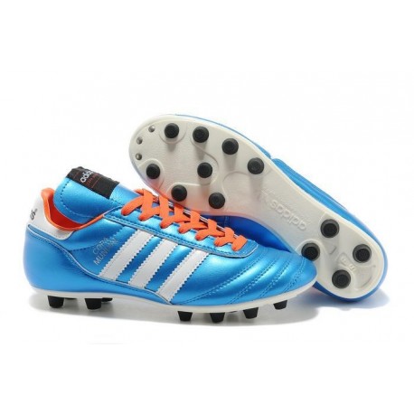 Scarpe Calcio Adidas Copa Mundial FG Nuove Bleu Blanc Orange