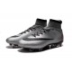 Nuove Scarpe calcio Nike Mercurial Superfly FG - CR7 500 Argenteo Nero Rosso