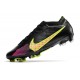 Nike Air Zoom Mercurial Vapor 15 Elite FG Nero Giallo Rosa