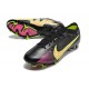 Nike Air Zoom Mercurial Vapor 15 Elite FG Nero Giallo Rosa