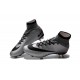 Nuove Scarpe calcio Nike Mercurial Superfly FG - CR7 500 Argenteo Nero Rosso
