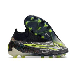 Scarpe Nike Phantom GX Dynamic Fit FG Nero Volt Bianco Blu Glow