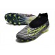 Scarpe Nike Phantom GX Dynamic Fit FG Nero Volt Bianco Blu Glow