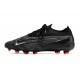 Nike Gripknit Phantom GX FG Nero Summit Bianco Grigio Fumo Scuro