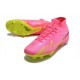 Nike Zoom Mercurial Superfly IXElite SG Rosa Blast Volt Gridiron