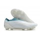 Scarpe Adidas Copa Pure+ FG Bianco Grigio 2 Blu Preloved