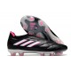 Scarpe Adidas Copa Pure+ FG Nero Core Zero Metallico Rosa Shock Team