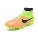 Scarpe calcio Nike Magista Obra FG - Uomo - Pelle Canvas Nero Volt