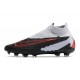 Nike Phantom GX DF FG Link Nero Grigio Rosso