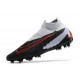 Nike Phantom GX DF FG Link Nero Grigio Rosso