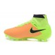 Scarpe calcio Nike Magista Obra FG - Uomo - Pelle Canvas Nero Volt