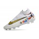 Nike Phantom GX DF FG Link Bianco Oro