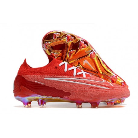 Nike Gripknit Phantom GX FG Rosso