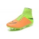 Nuove SCARPE NIKE HyperVenom Phantom II FG Pelle Canvas Nero Volt